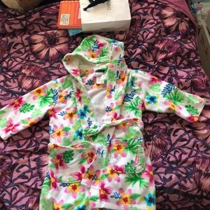 Girls swim robe